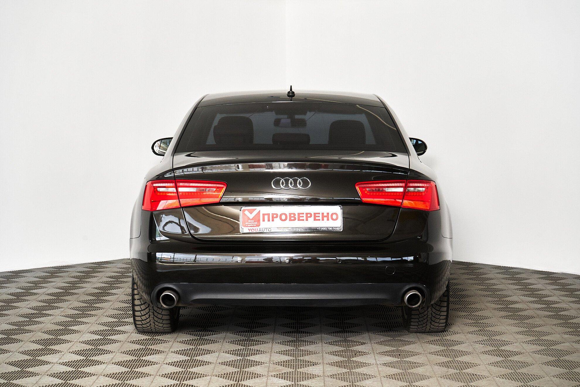 Audi A6 2012, черный