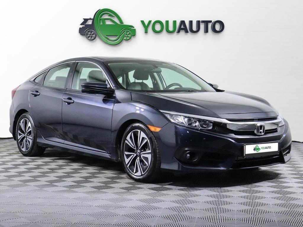 Honda Civic 2018, серый