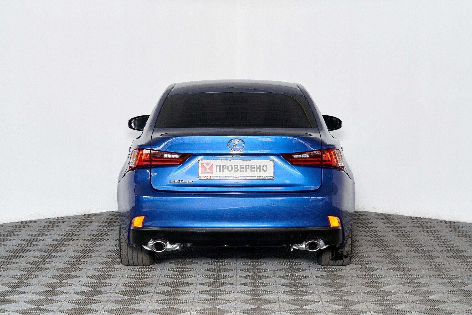 Lexus IS 2014, синий