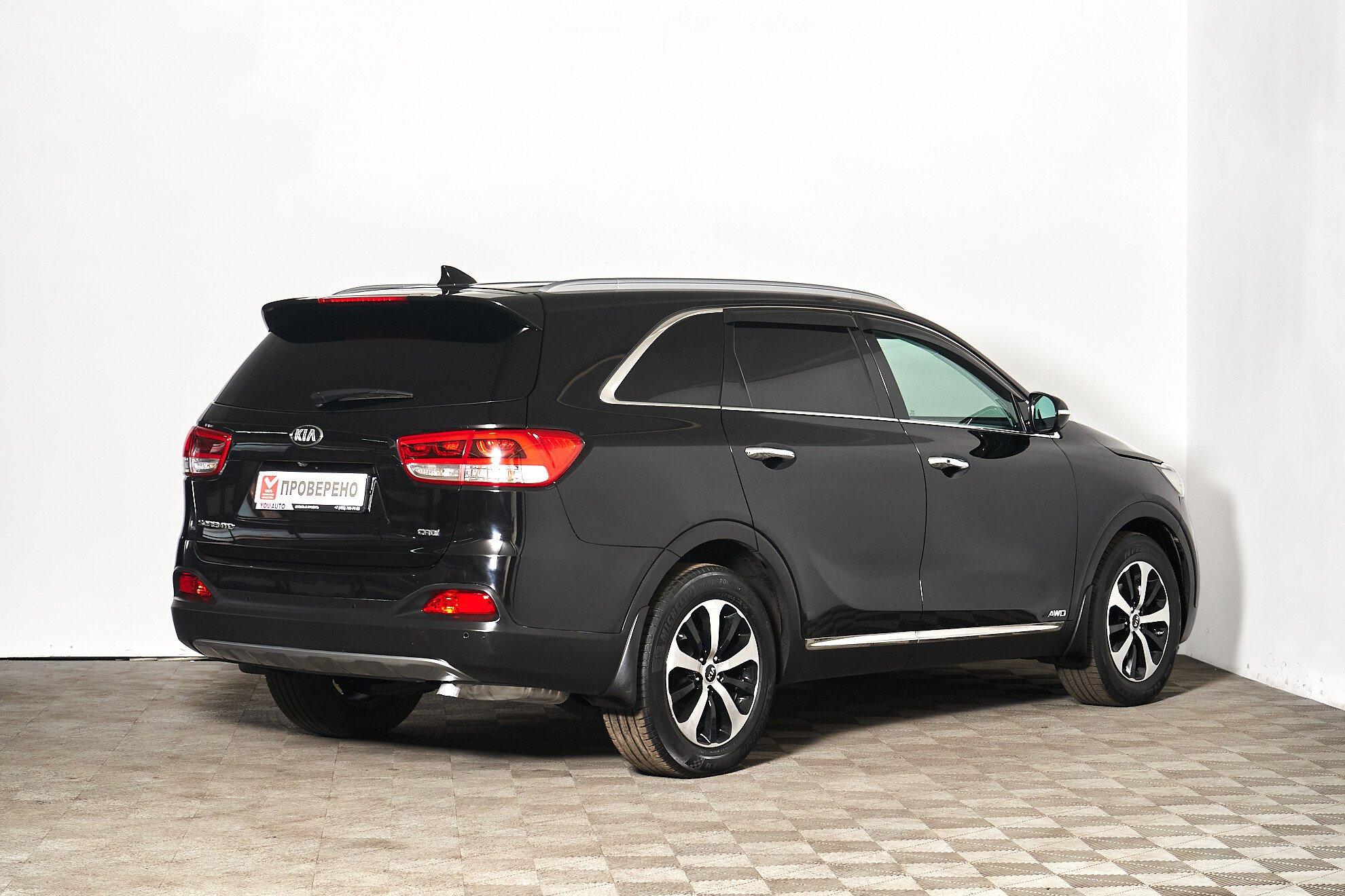 Kia Sorento 2017, черный