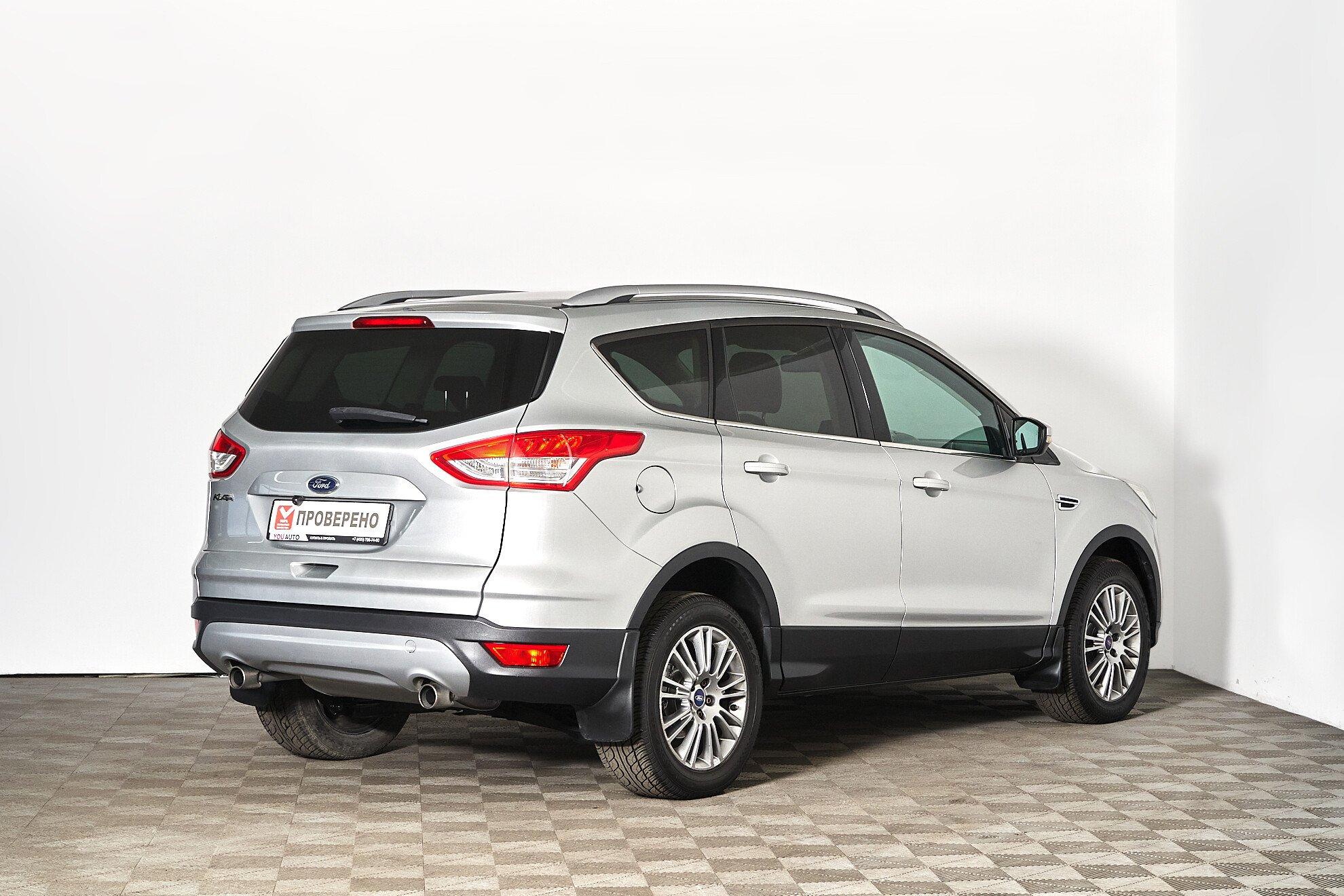 Ford Kuga 2014, серебряный