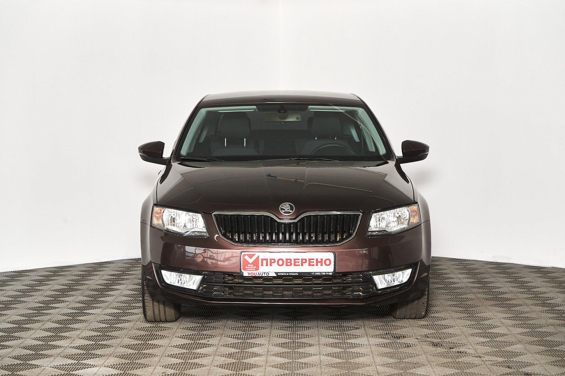 Skoda Octavia 2016, коричневый