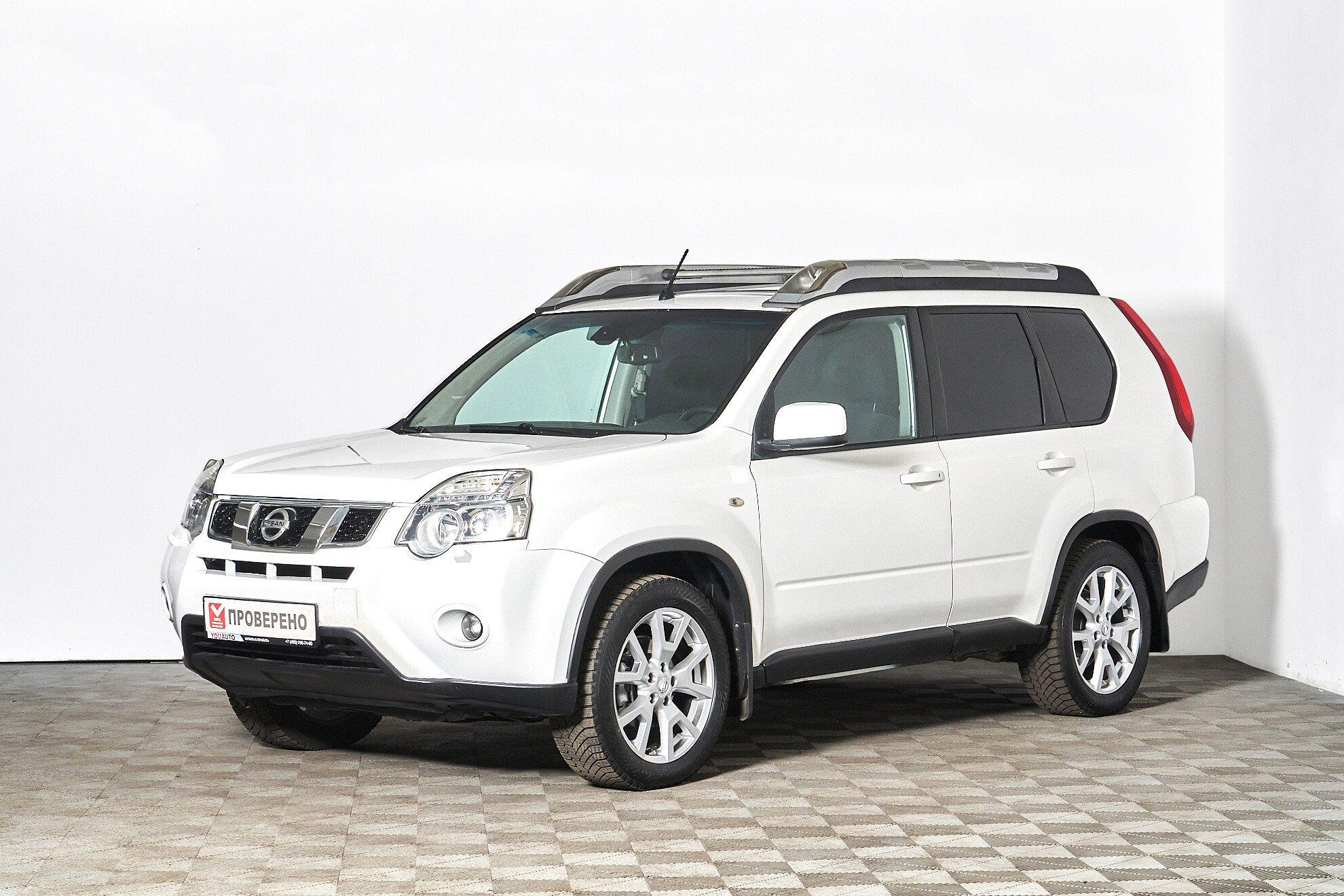 Nissan X-Trail 2013, белый