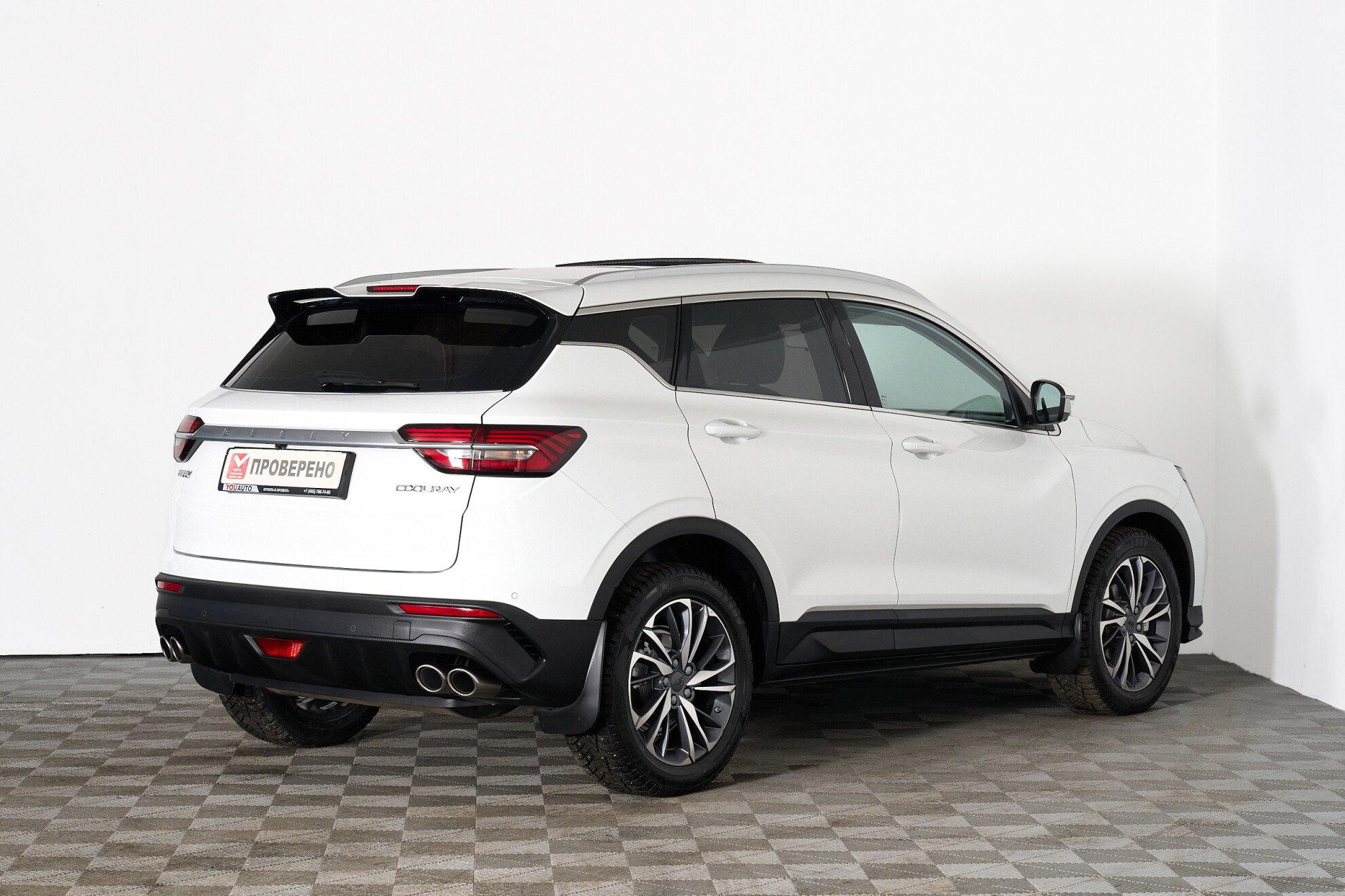 Geely Coolray 2023, белый