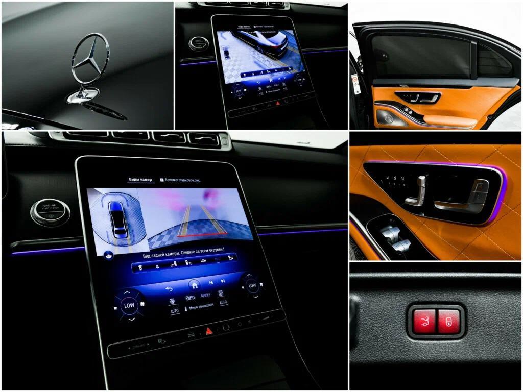 Mercedes-Benz S-Класс 2020, черный