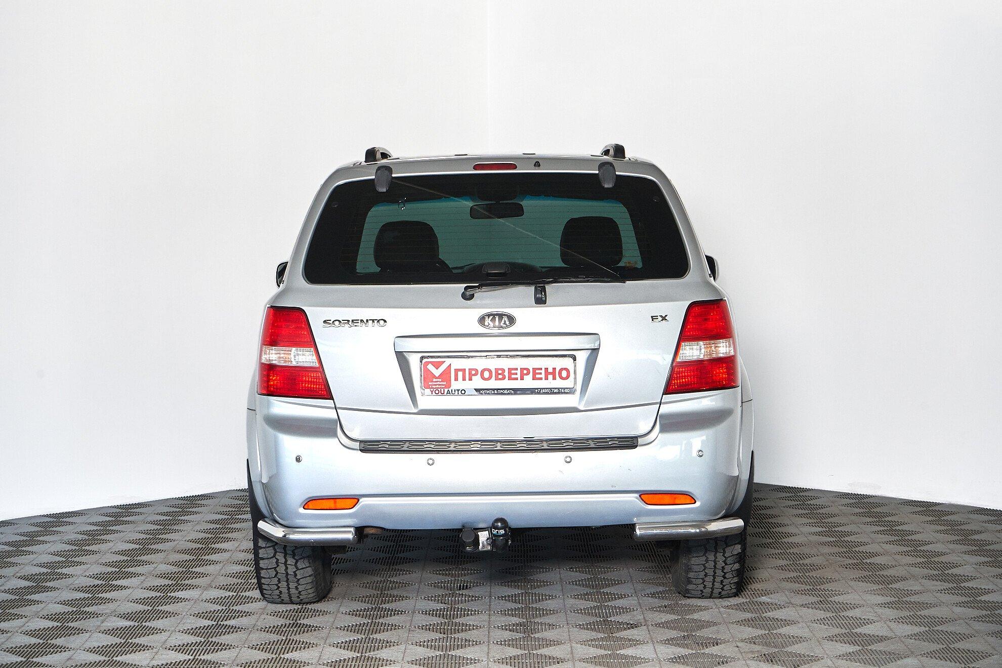Kia Sorento 2008, серебряный