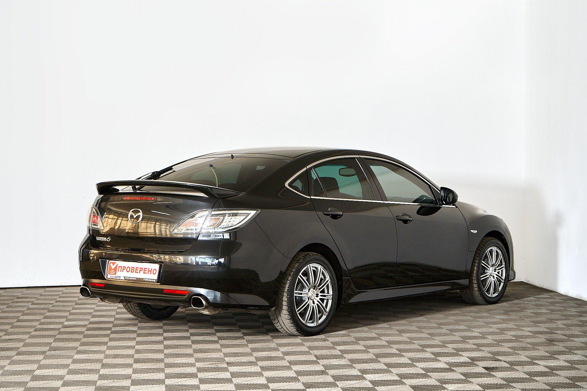 Mazda 6 2011, черный