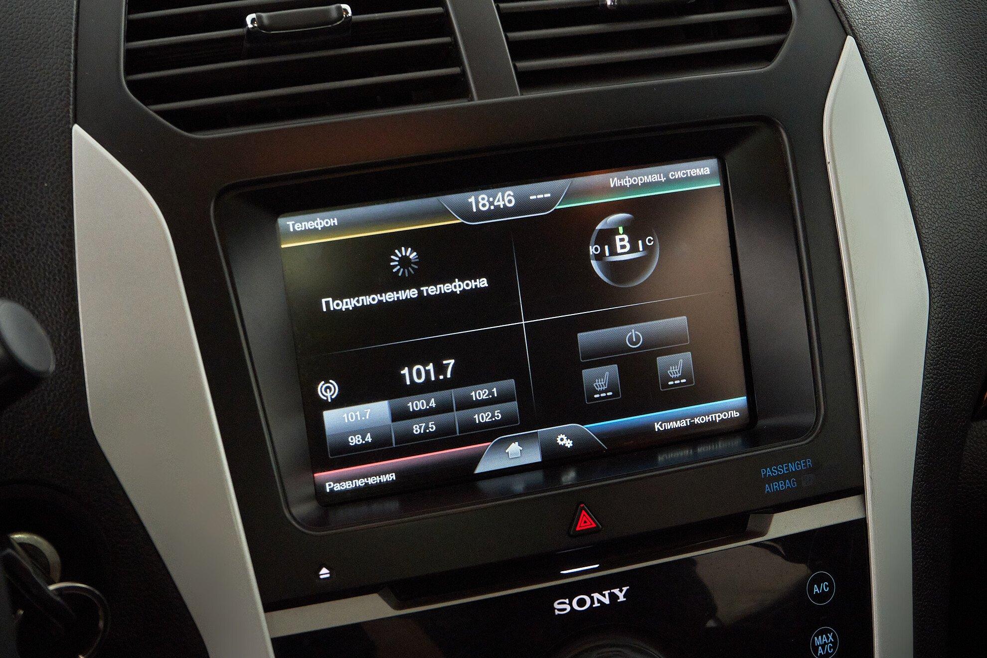 Ford Explorer 2013, черный