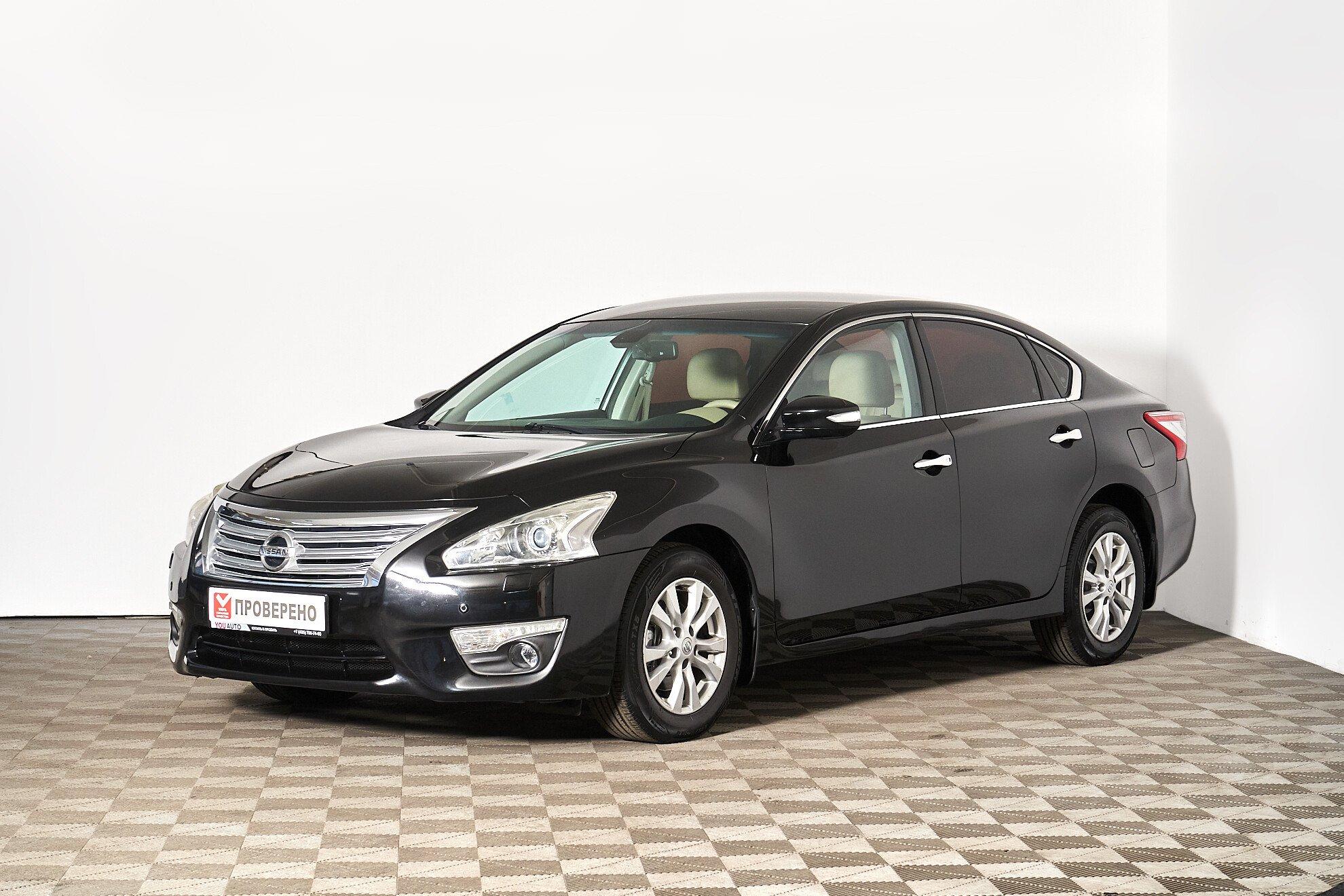 Nissan Teana 2014, черный