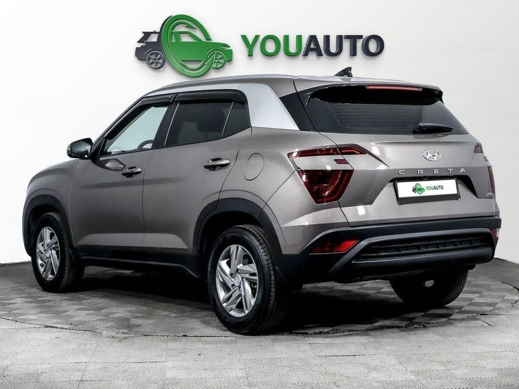 Hyundai Creta 2022, коричневый