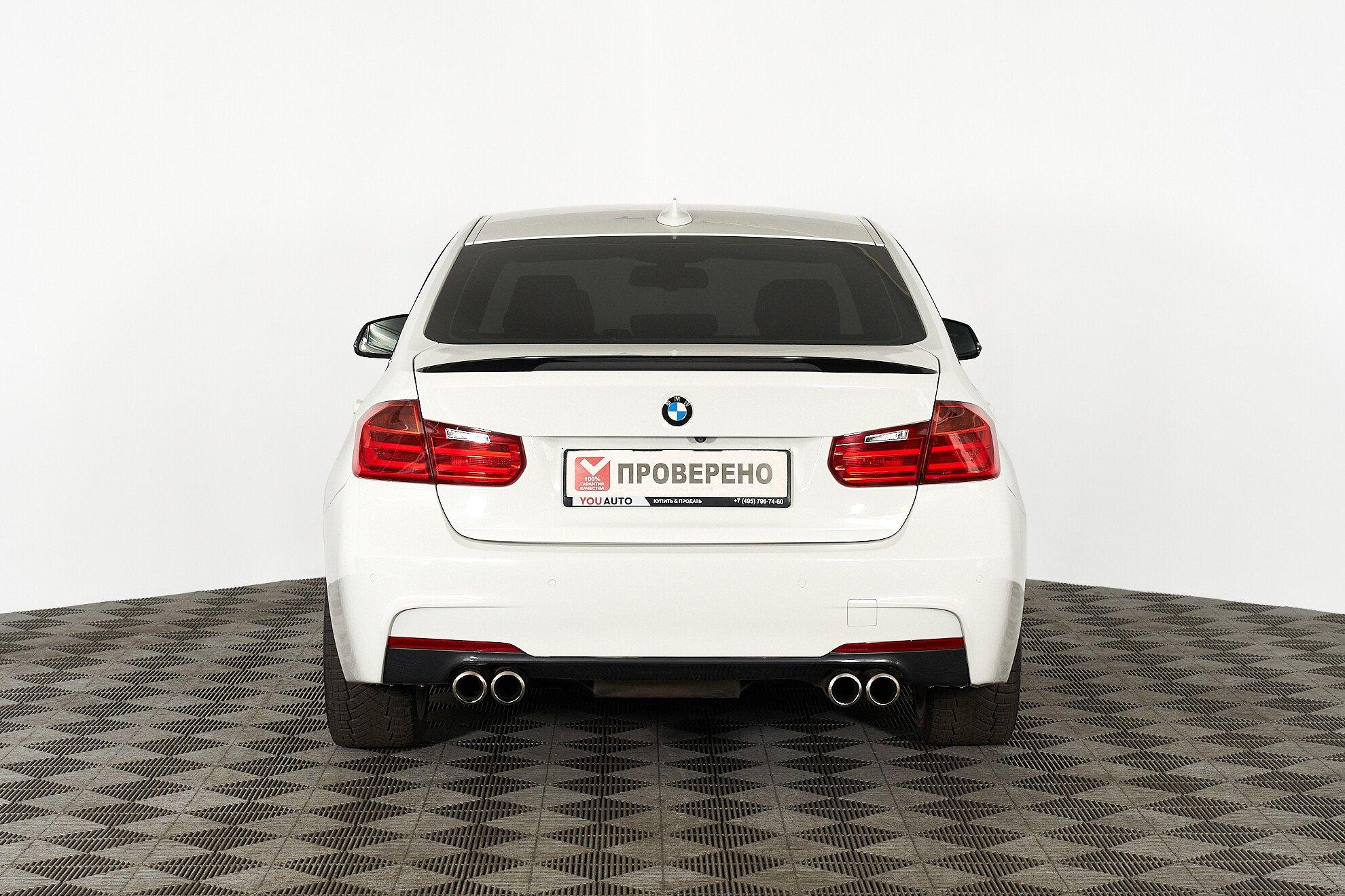 BMW 3 серии 2014, белый