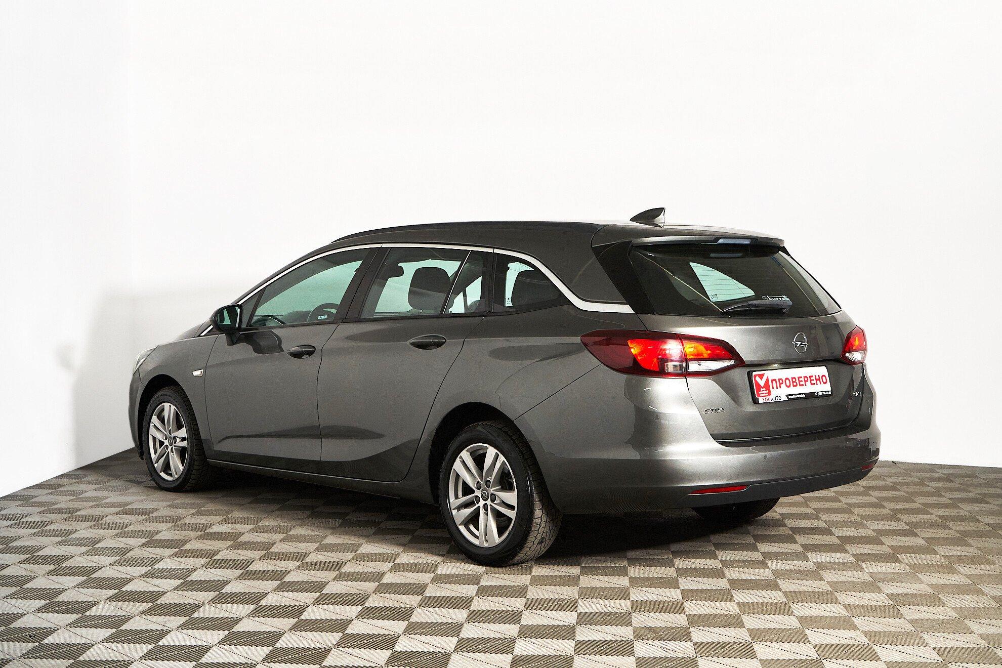 Opel Astra 2019, серый