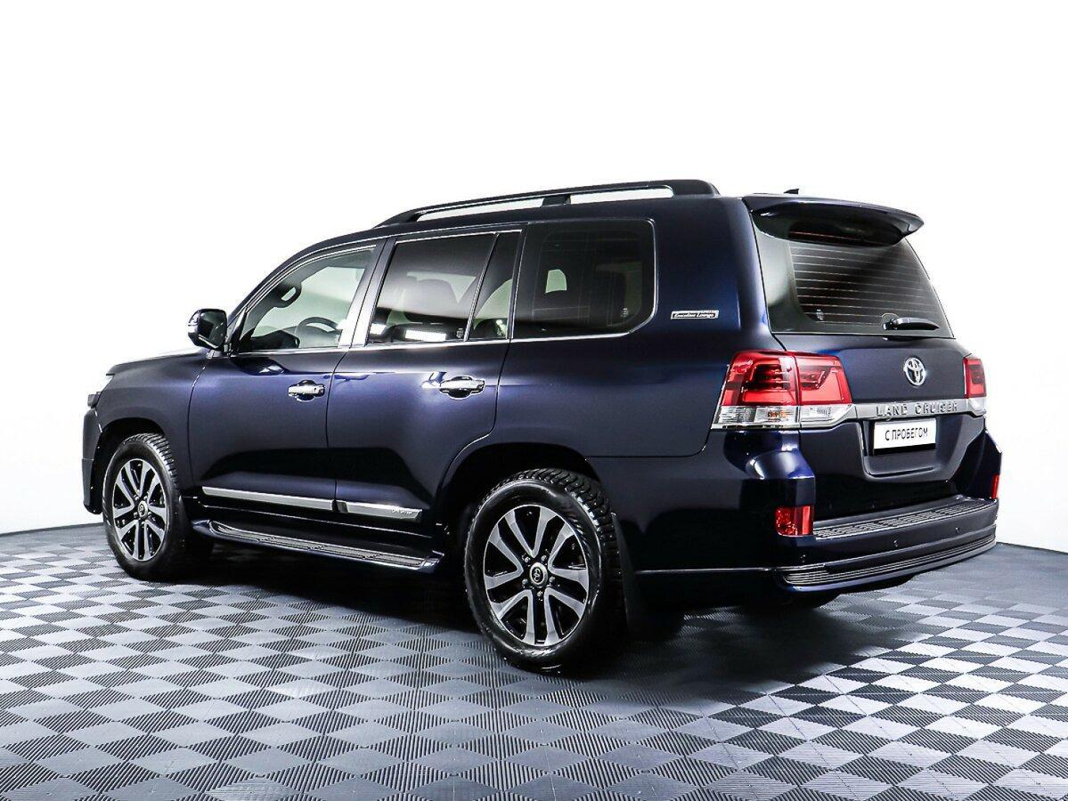 Toyota Land Cruiser 2019, синий