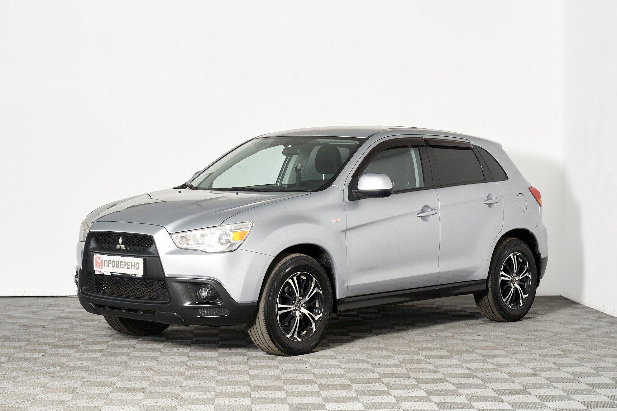 Mitsubishi ASX 2012, серебряный