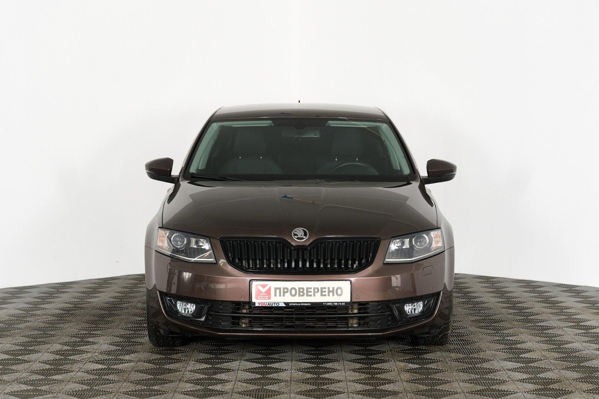 Skoda Octavia 2016, коричневый