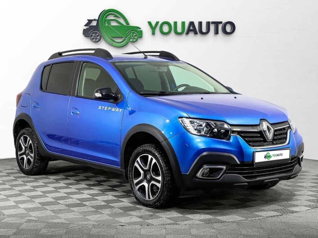 Renault Sandero 2021, синий