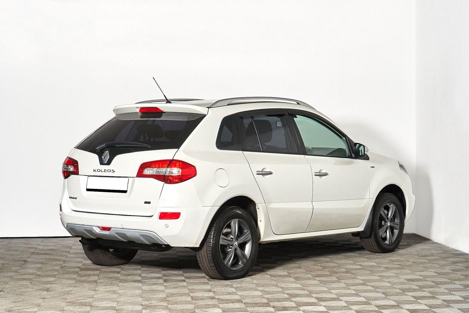 Renault Koleos 2012, белый