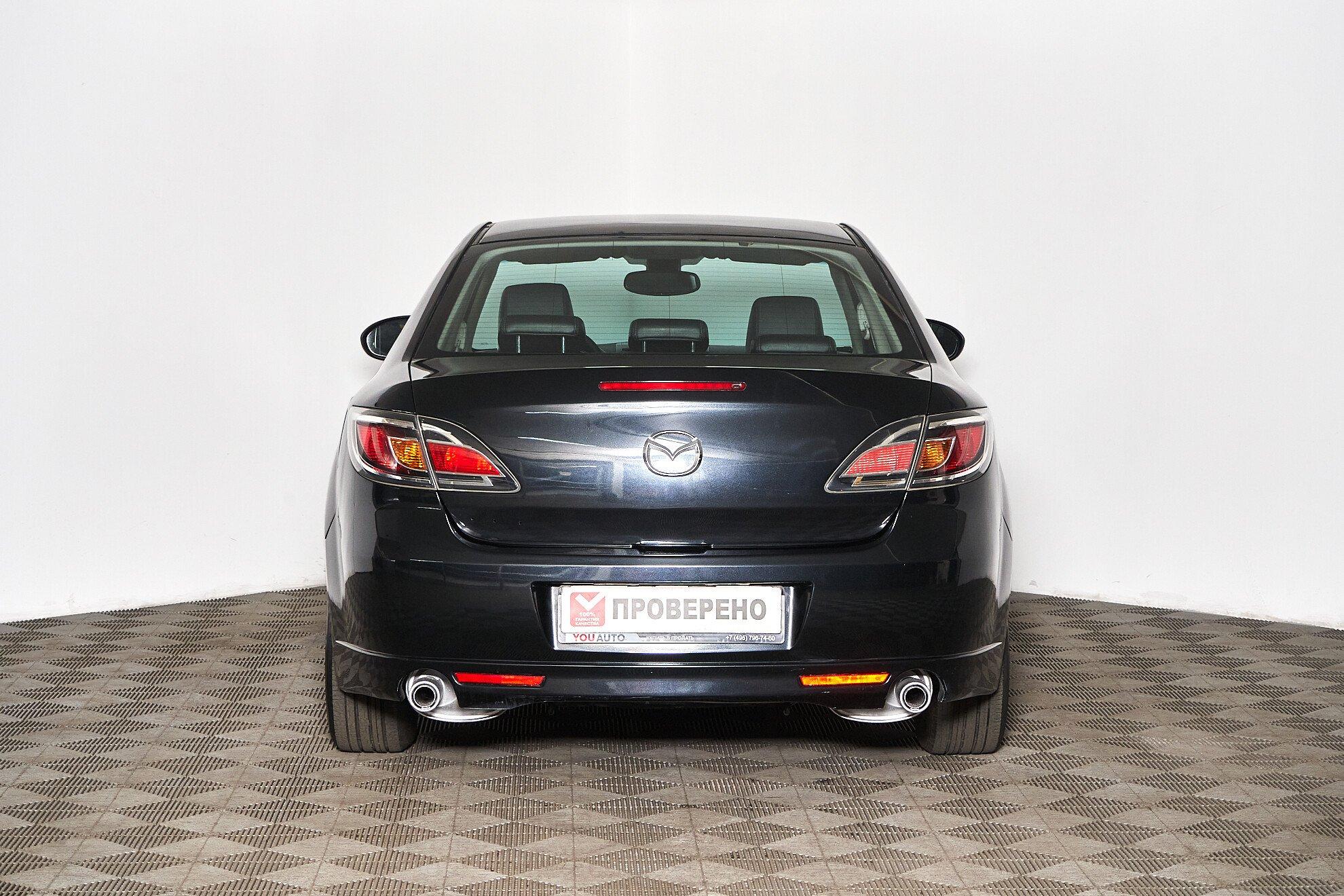 Mazda 6 2010, черный