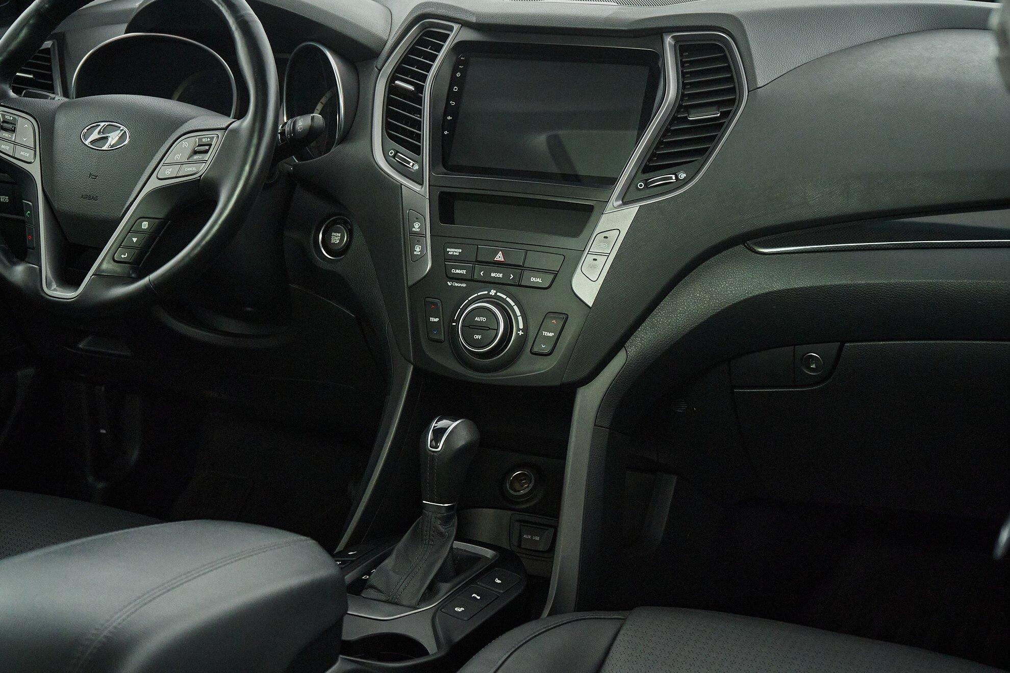 Hyundai Santa Fe 2014, синий