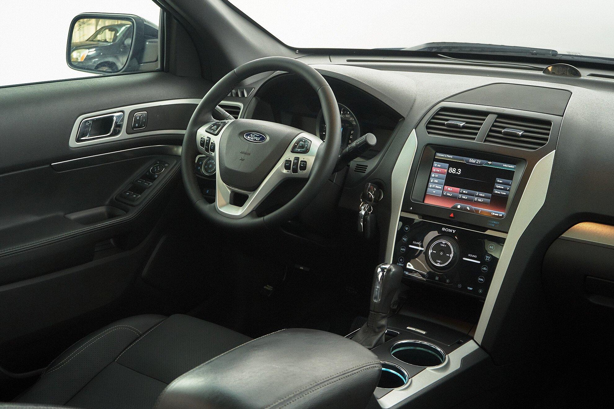 Ford Explorer 2014, черный