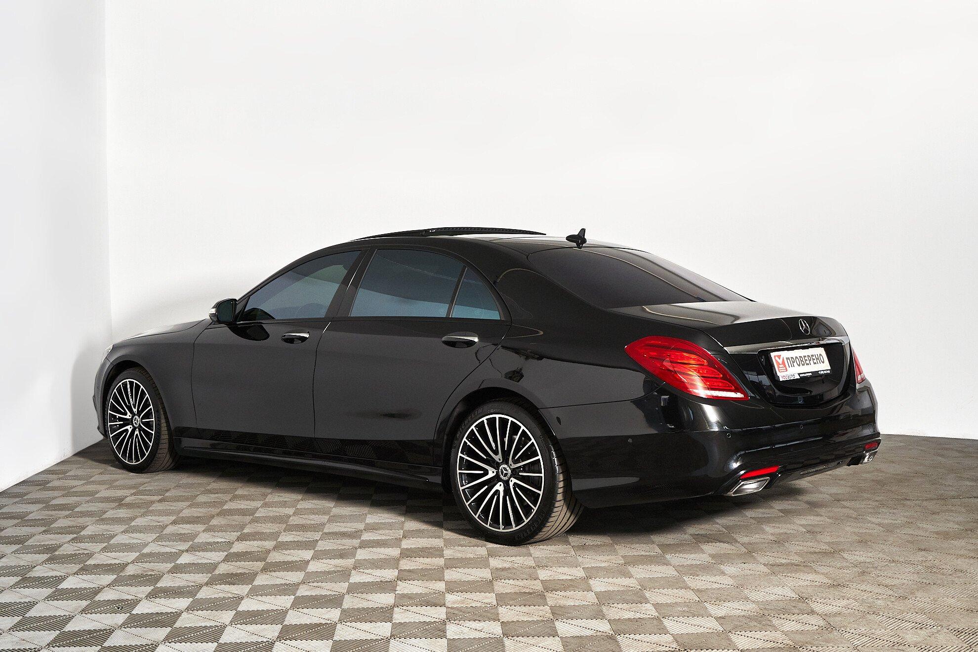 Mercedes-Benz S-Класс 2014, черный