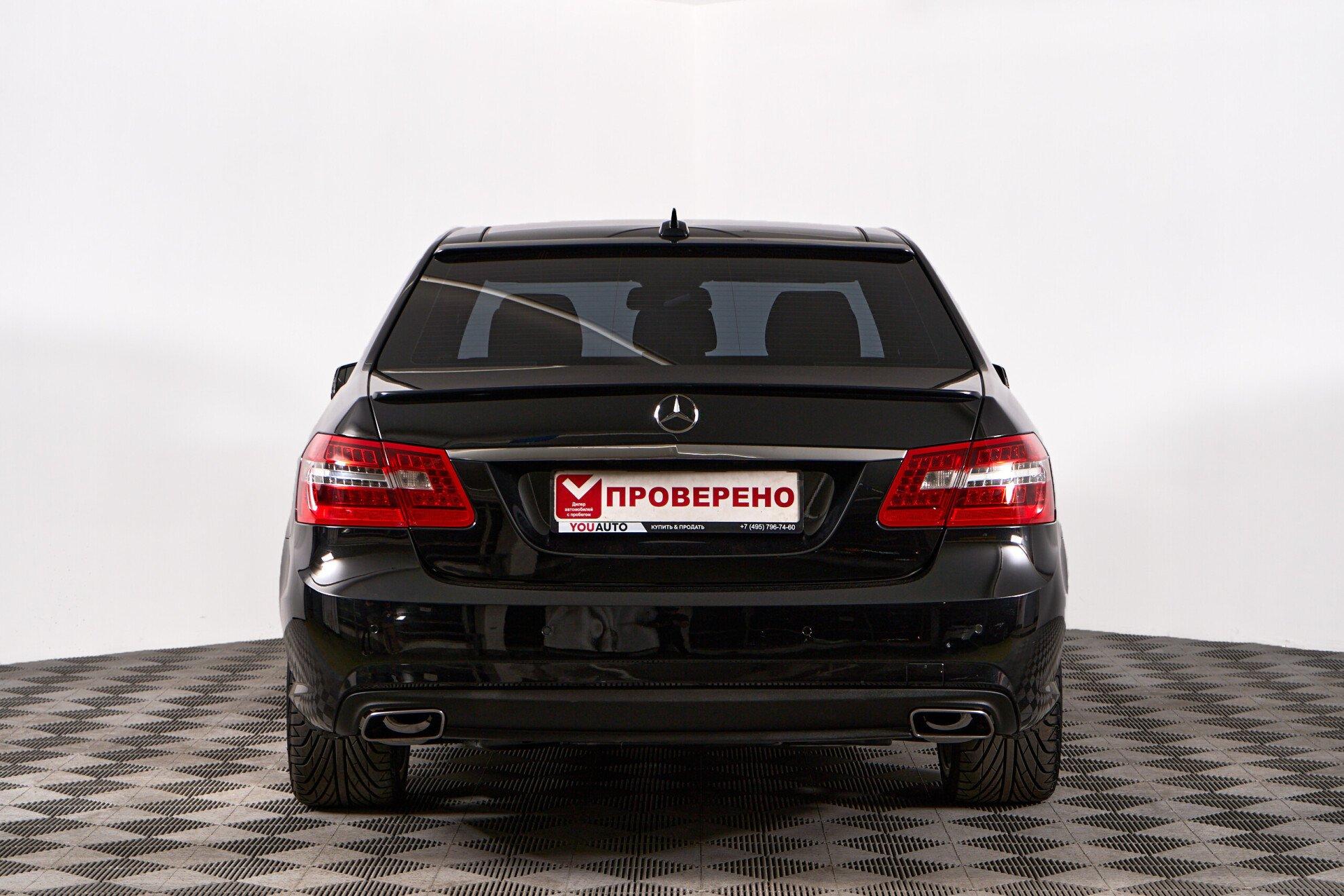 Mercedes-Benz E-Класс 2012, черный