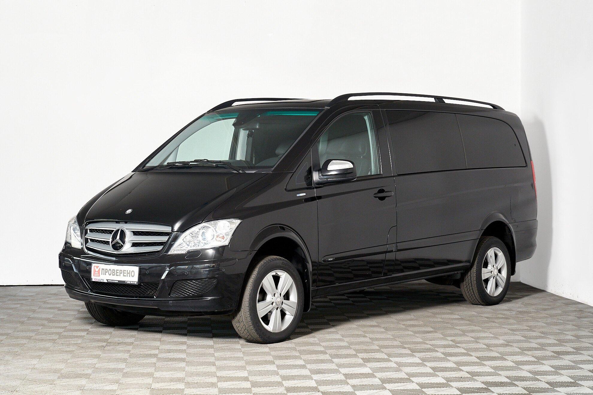 Mercedes-Benz Viano 2012, черный
