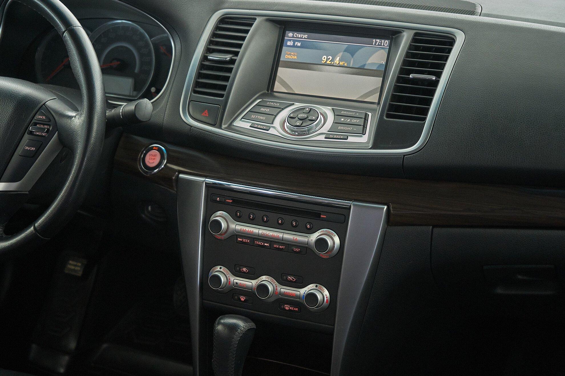 Nissan Teana 2011, черный