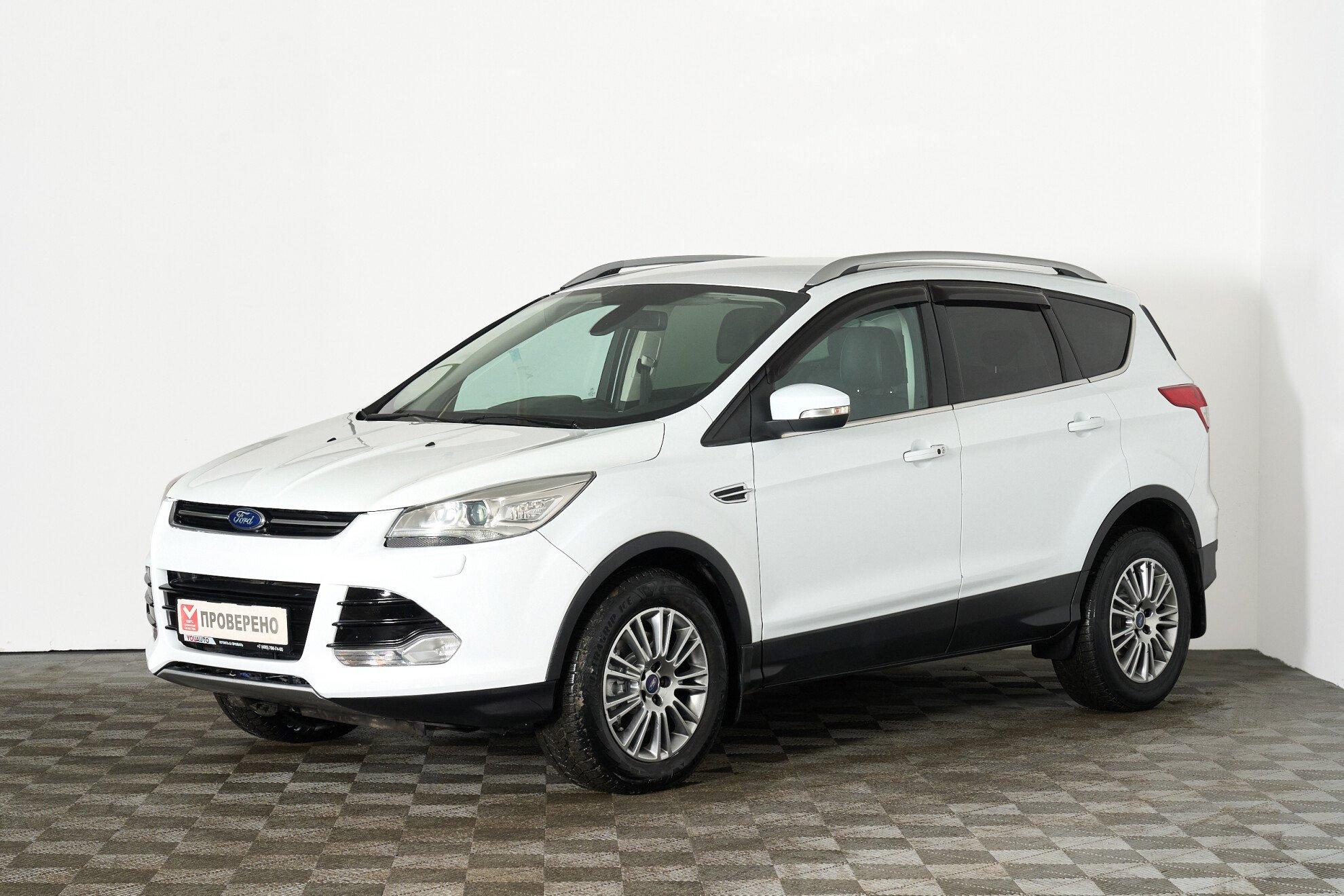 Ford Kuga 2013, белый