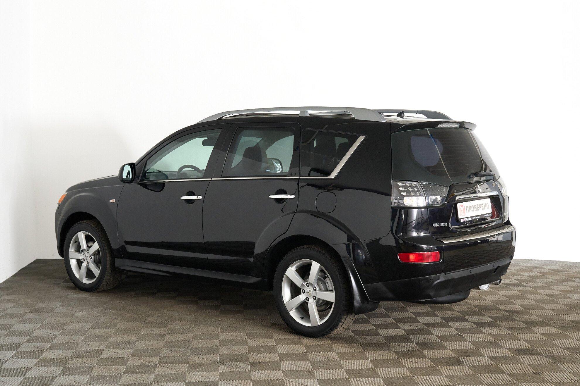 Mitsubishi Outlander 2008, черный