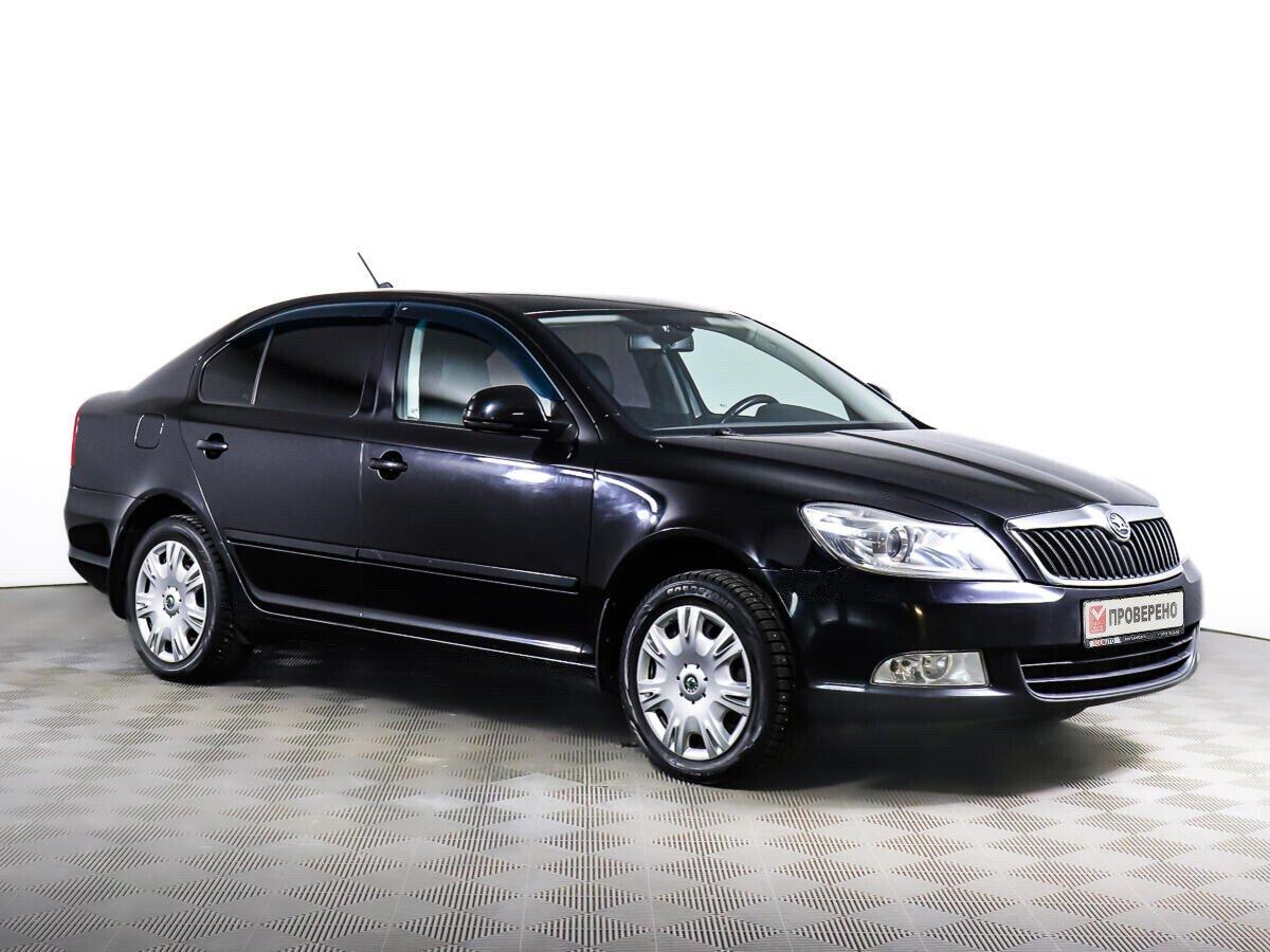 Skoda Octavia 2013, черный