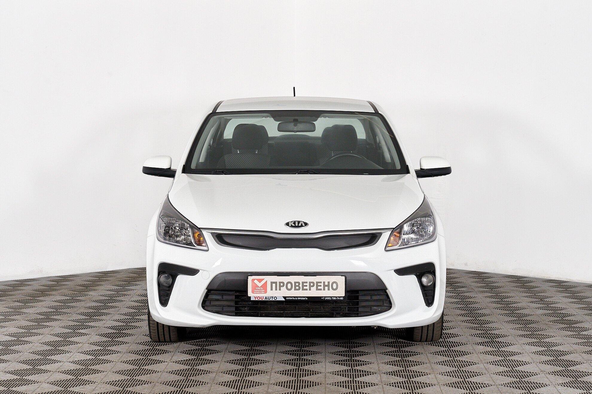 Kia Rio 2019, белый