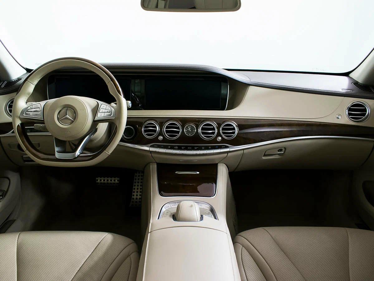 Mercedes-Benz S-Класс 2015, белый