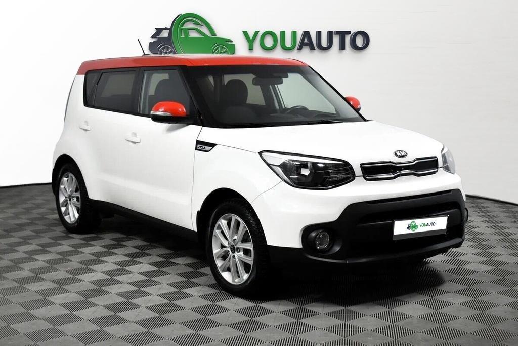 Kia Soul 2018, белый