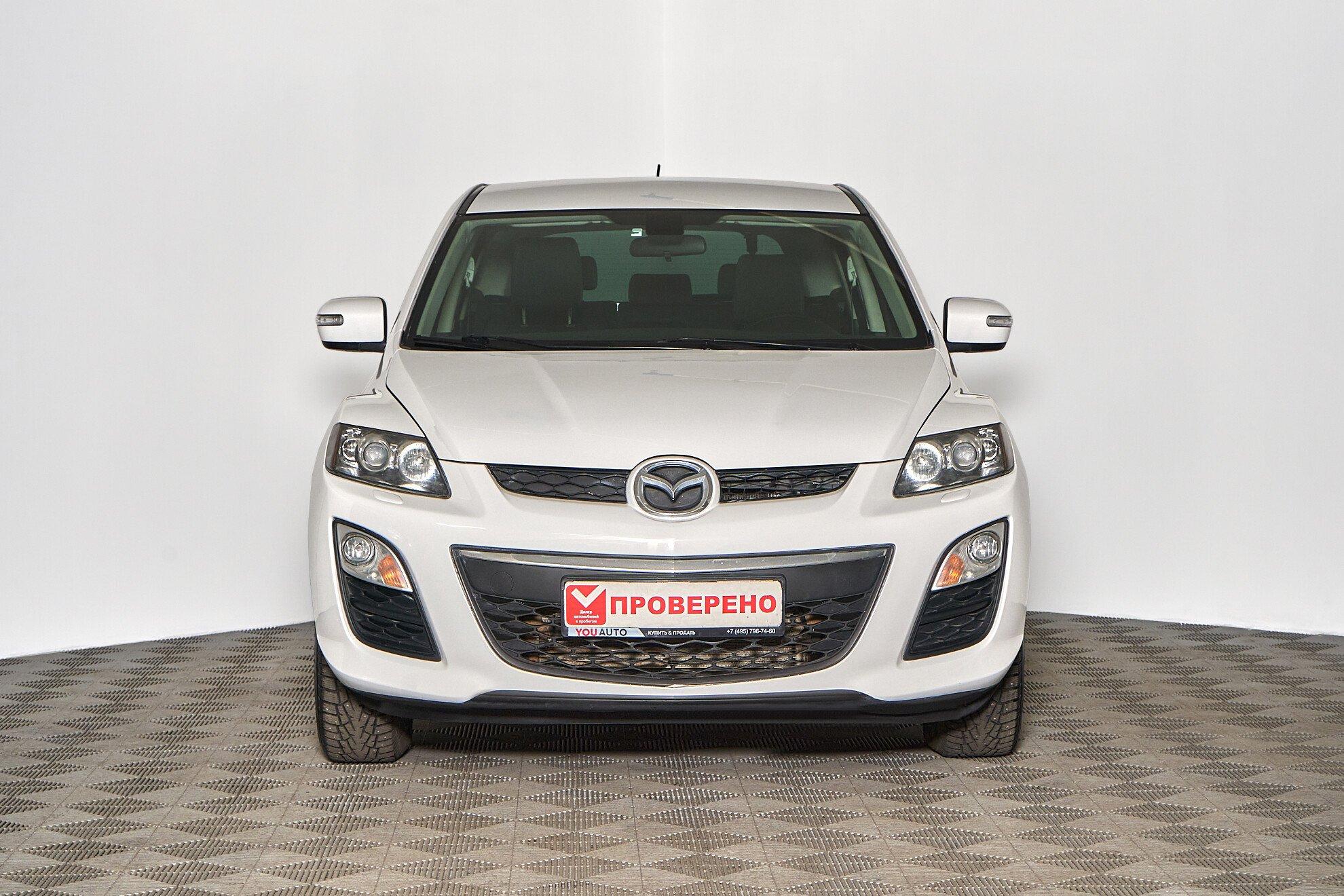 Mazda CX-7 2011, белый