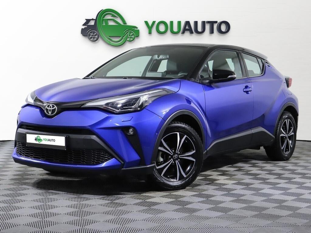 Toyota C-HR 2019, синий