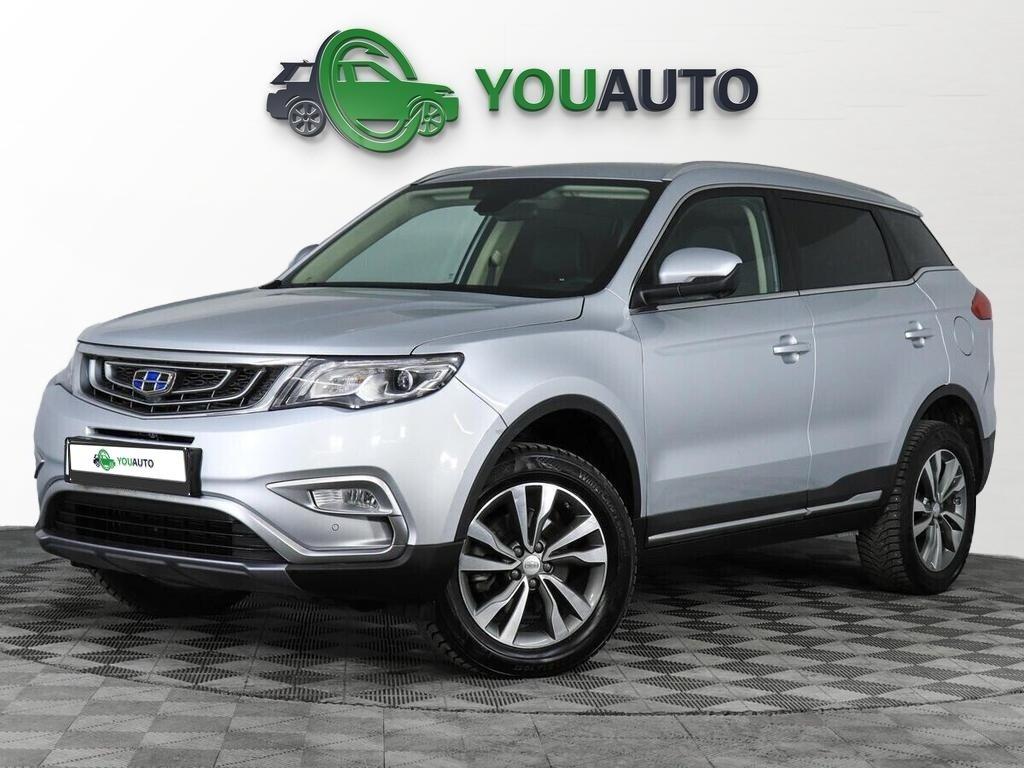 Geely Atlas 2019, серебряный