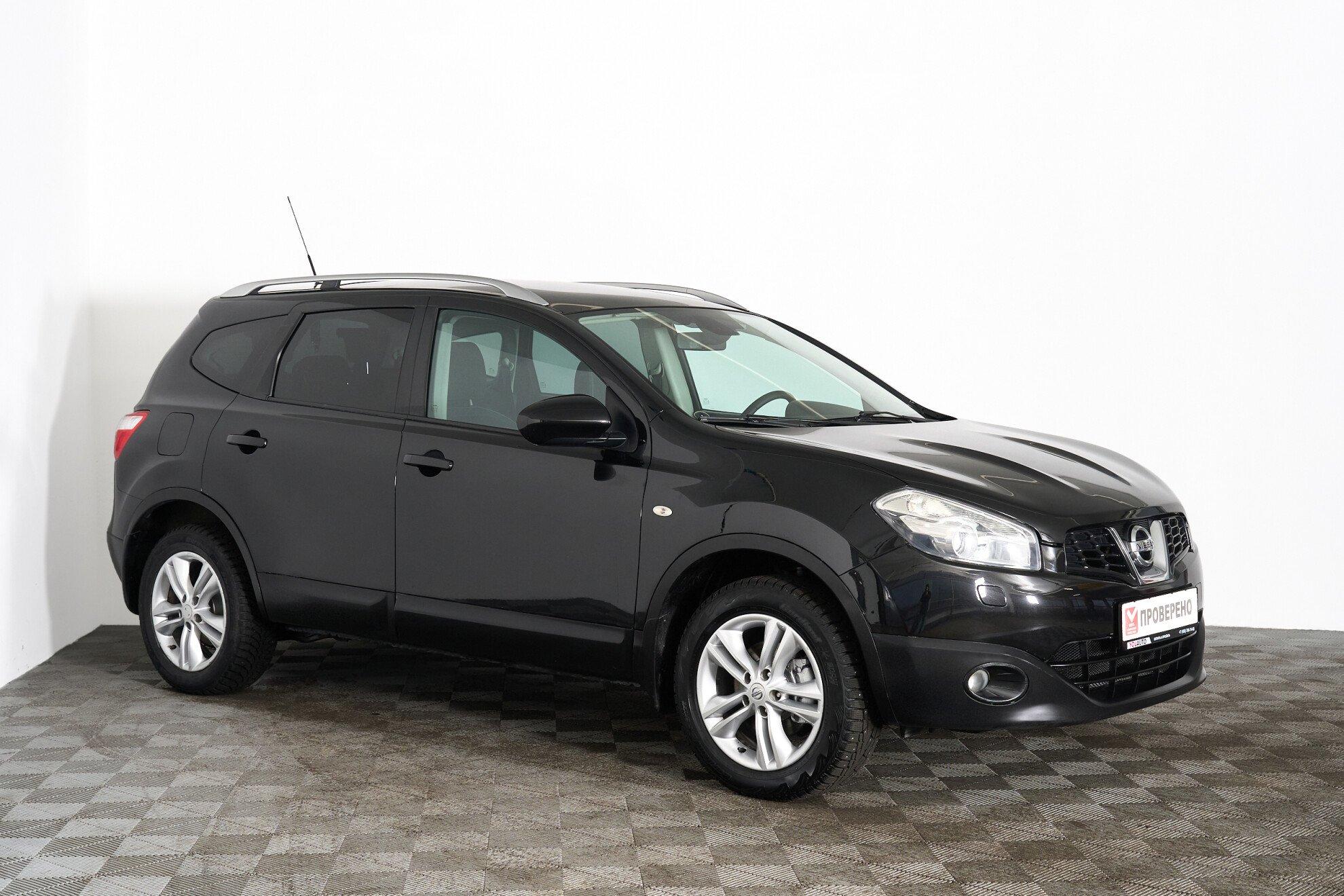 Nissan Qashqai+2 2010, черный