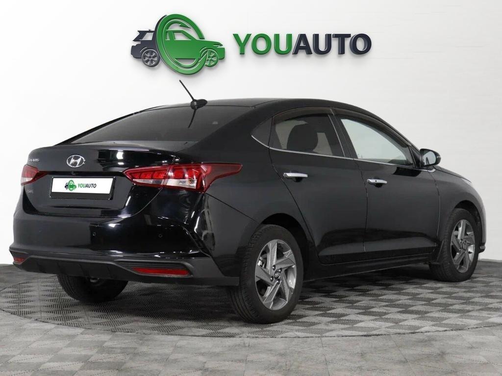 Hyundai Solaris 2022, черный