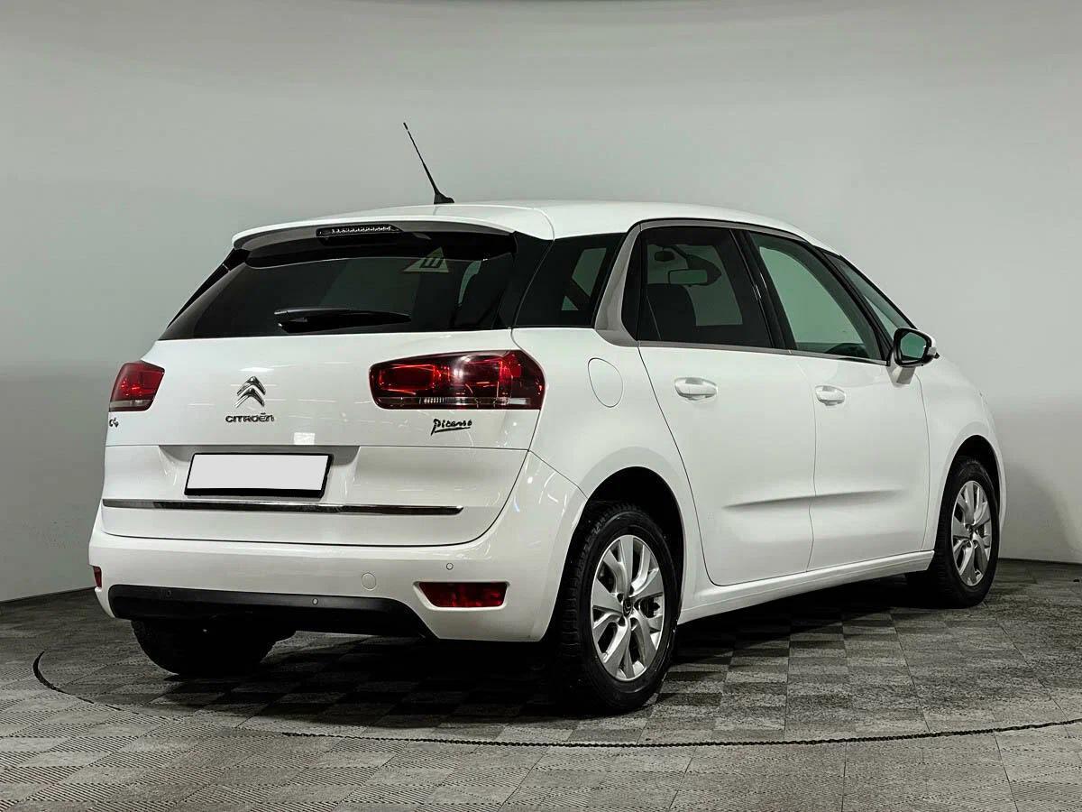 Citroen C4 Picasso 2016, белый