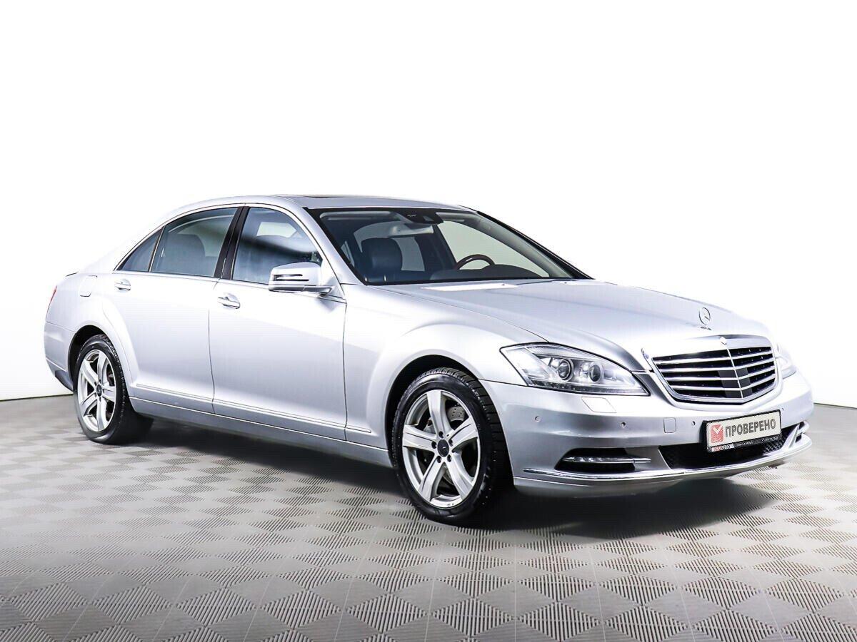 Mercedes-Benz S-Класс 2011, серебряный
