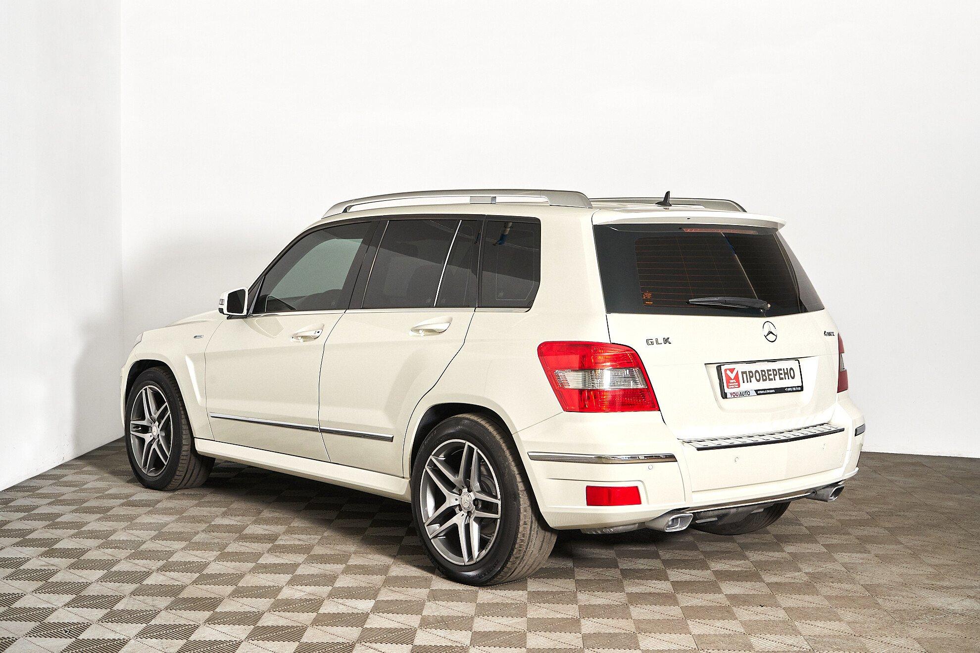 Mercedes-Benz GLK-Класс 2012, белый