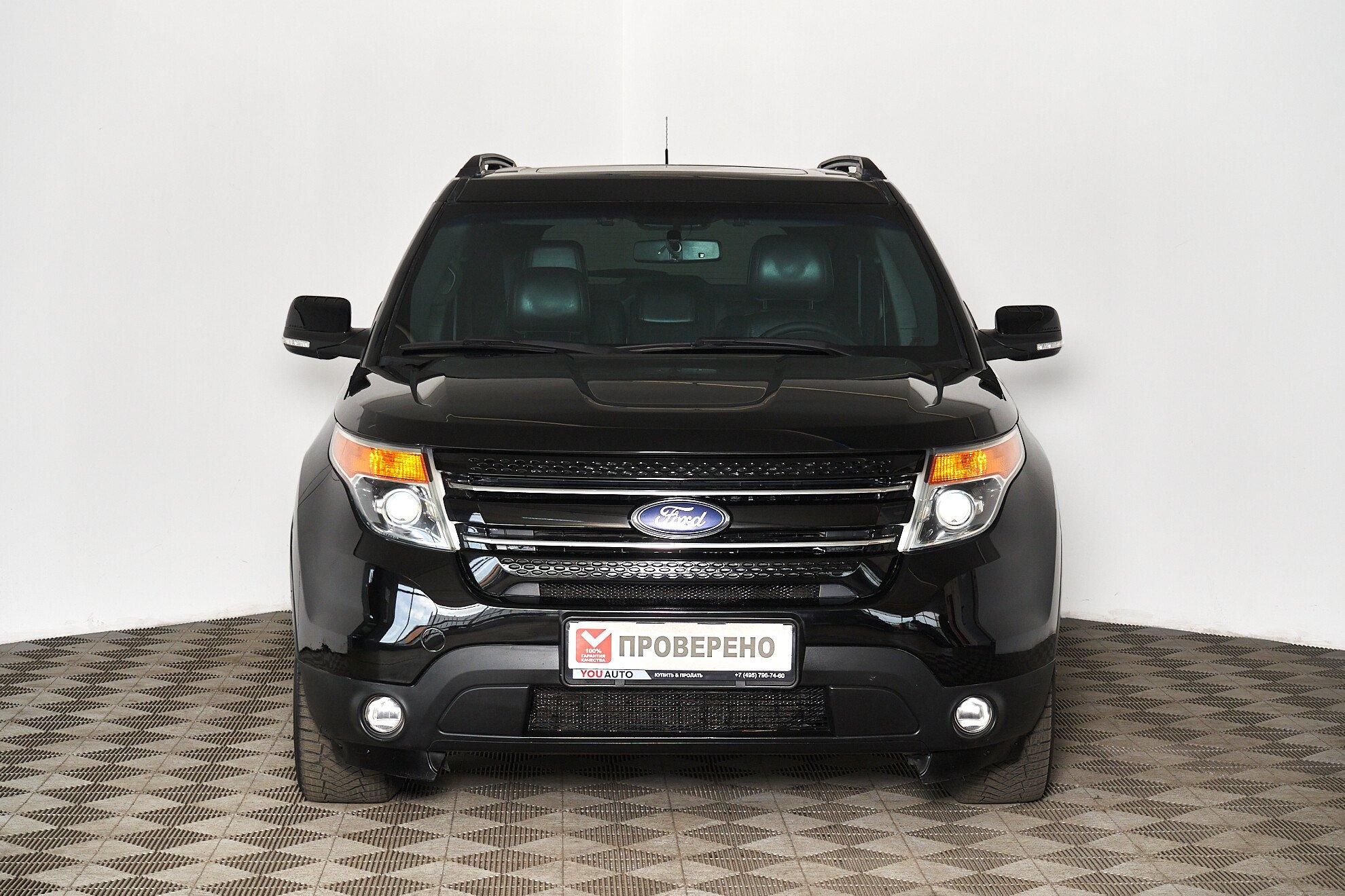 Ford Explorer 2013, черный