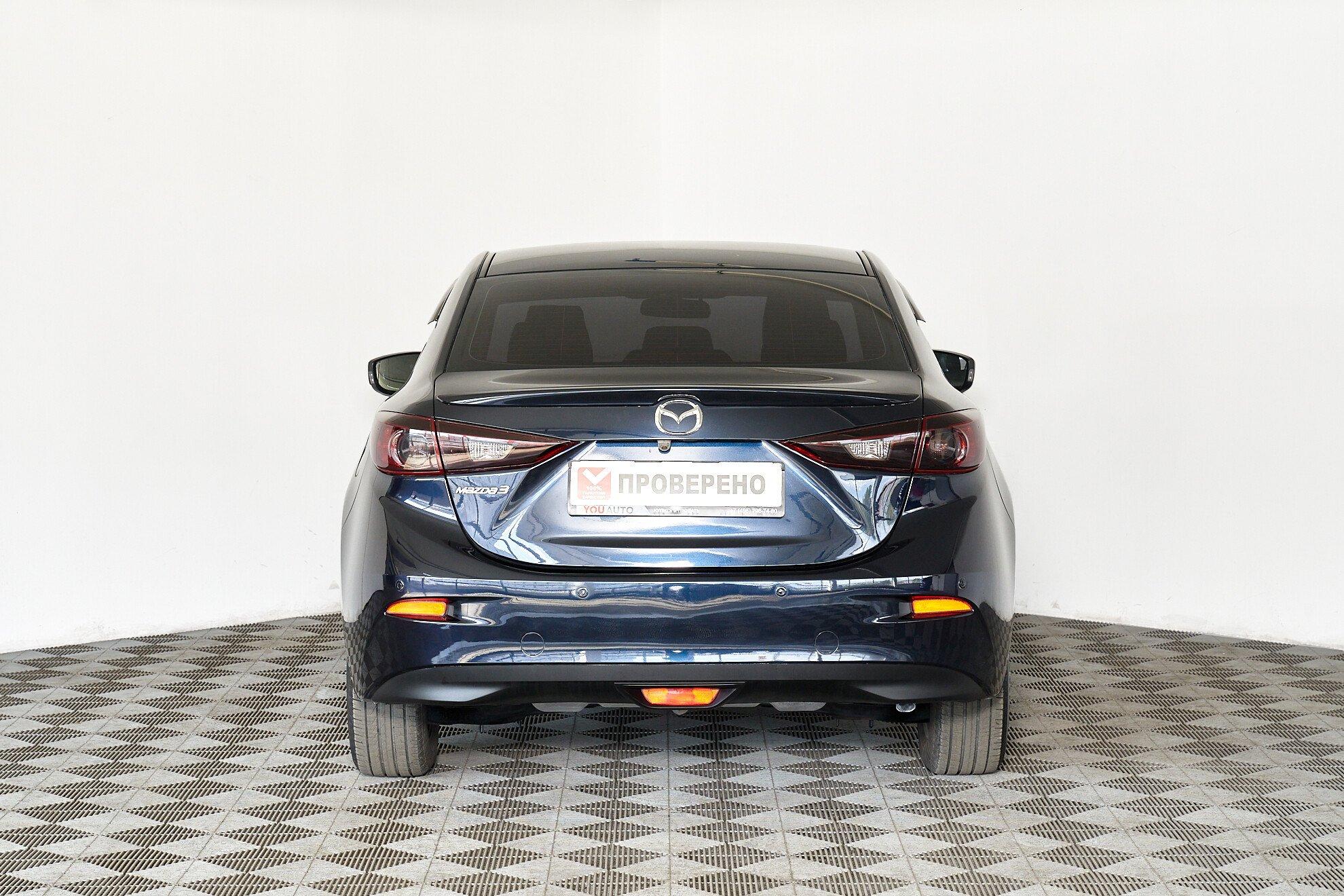 Mazda 3 2014, черный