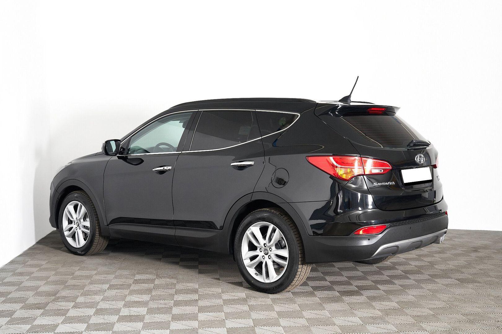 Hyundai Santa Fe 2014, черный