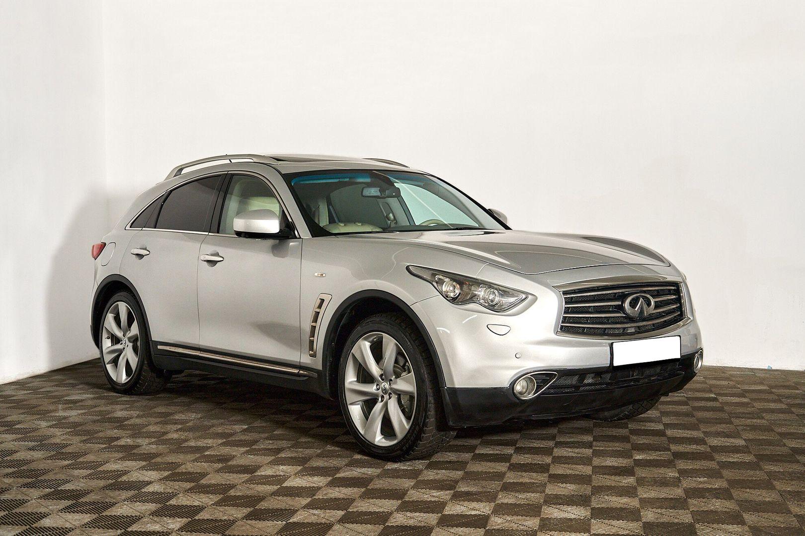 Infiniti FX 2012, серебряный