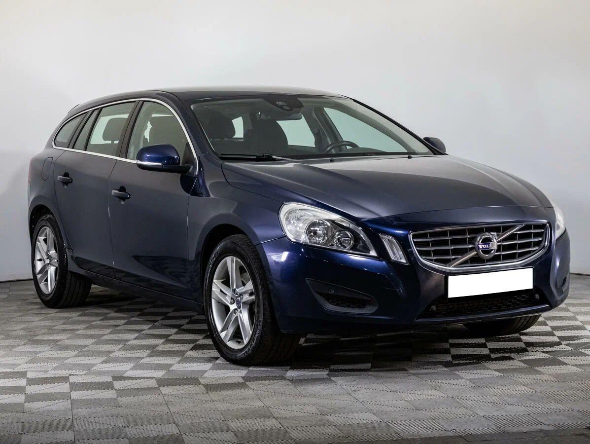 Volvo V60 2011, синий