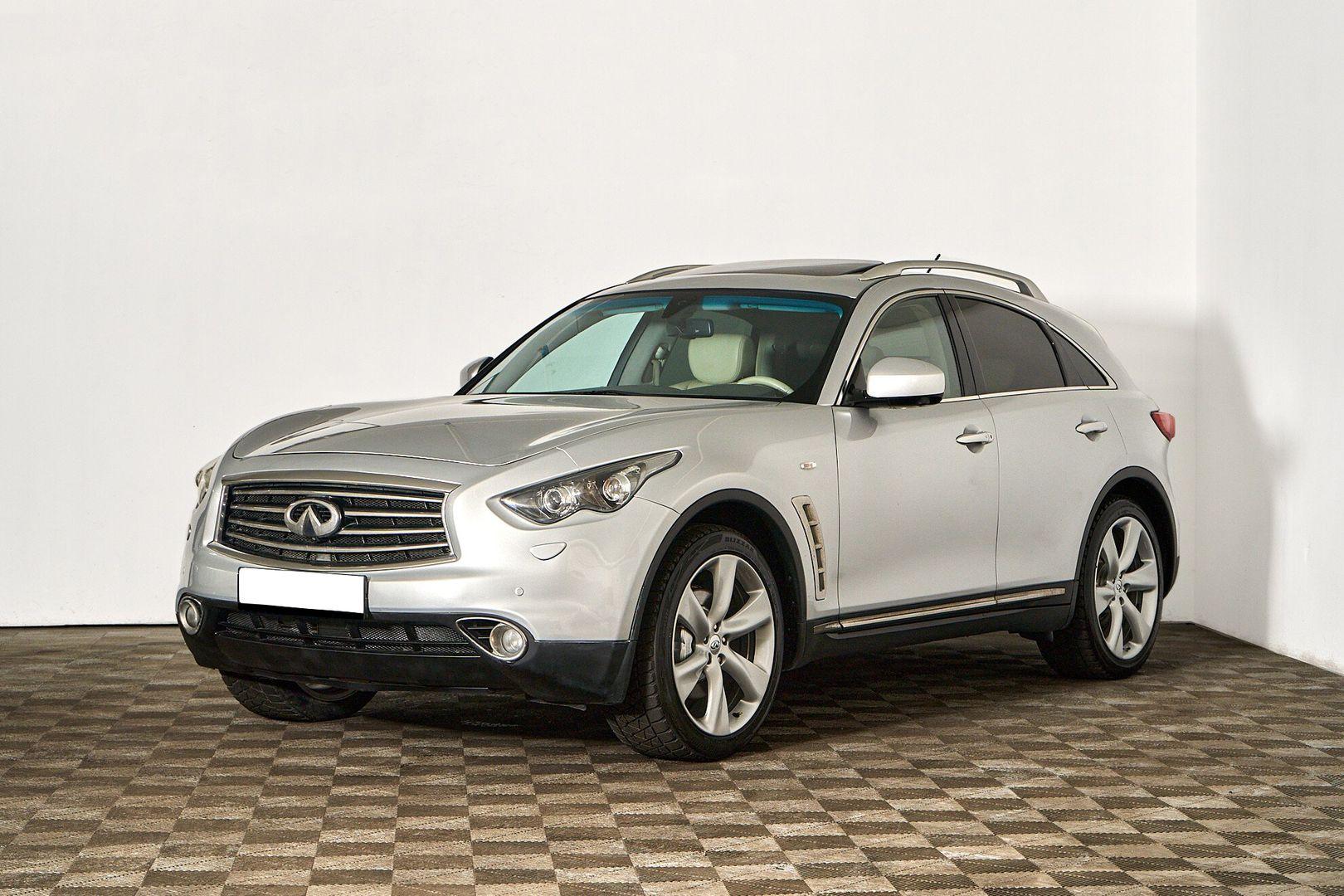 Infiniti FX 2012, серебряный
