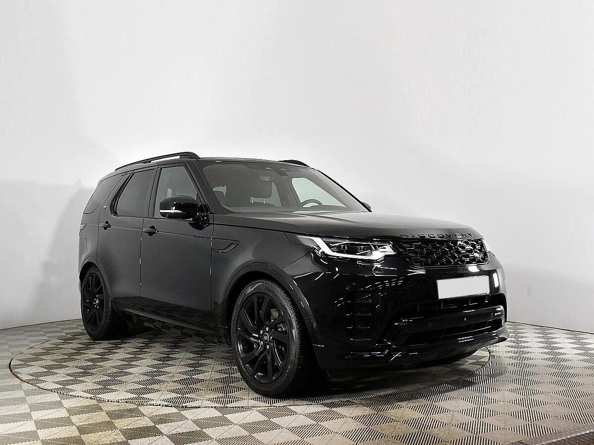 Land Rover Discovery 2021, черный