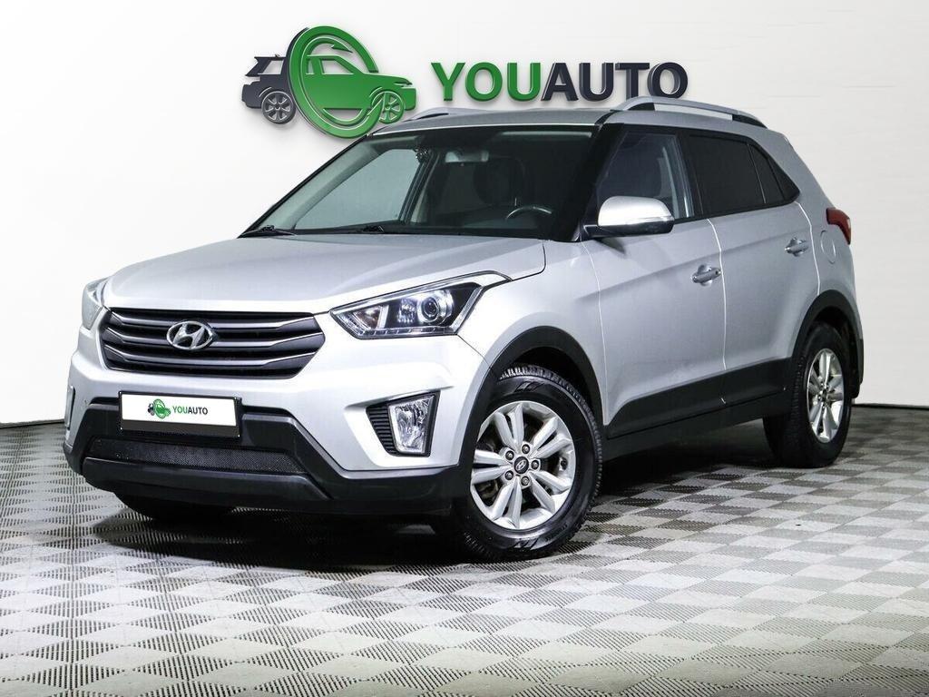 Hyundai Creta 2019, серебряный